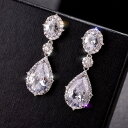 A031515ダイヤピアス アクセサリー ジュエリー 華やかラインストーン キラキラ高級感