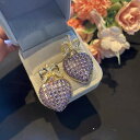 A031574ダイヤピアス アクセサリー ジュエリー 華やかラインストーン キラキラ高級感