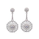 A031586ダイヤピアス アクセサリー ジュエリー 華やかラインストーン キラキラ高級感