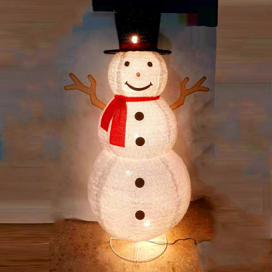 A031645雪だるま イルミネーション　180cmクリスマス飾り 庭　飾り パーティー装飾