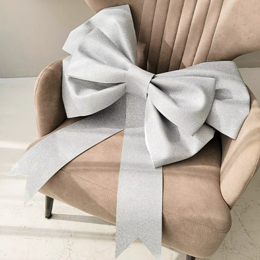 A031675ビッグリボン 大型リボン　立体型リボン　納車式 クリスマス飾り　結婚式　装飾