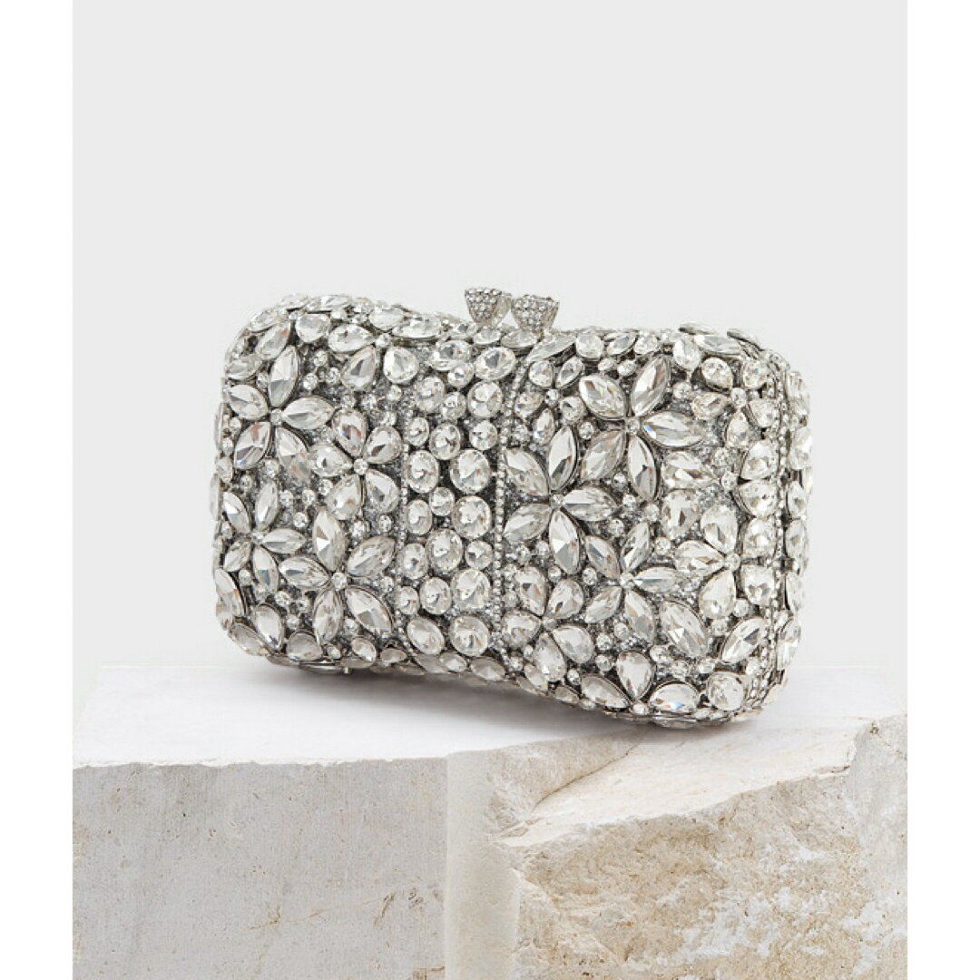 A031981豪華パーティーバッグ キラキラ ストーンBAG -クラッチバッグ レディース