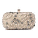 A031915豪華パーティーバッグ キラキラ ストーンBAG -クラッチバッグ レディース