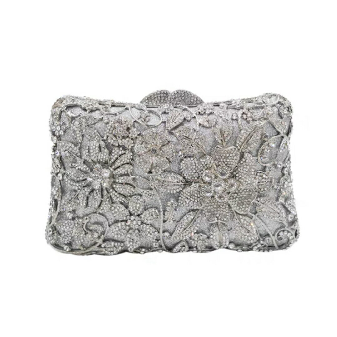 A031924豪華パーティーバッグ キラキラ ストーンBAG -クラッチバッグ レディース