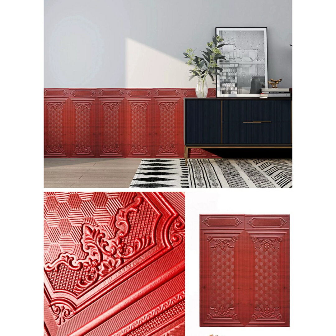 A03205310枚70cm×90cm 背景壁 3D立体レンガ模様壁紙 防水汚い．防止カビ防止