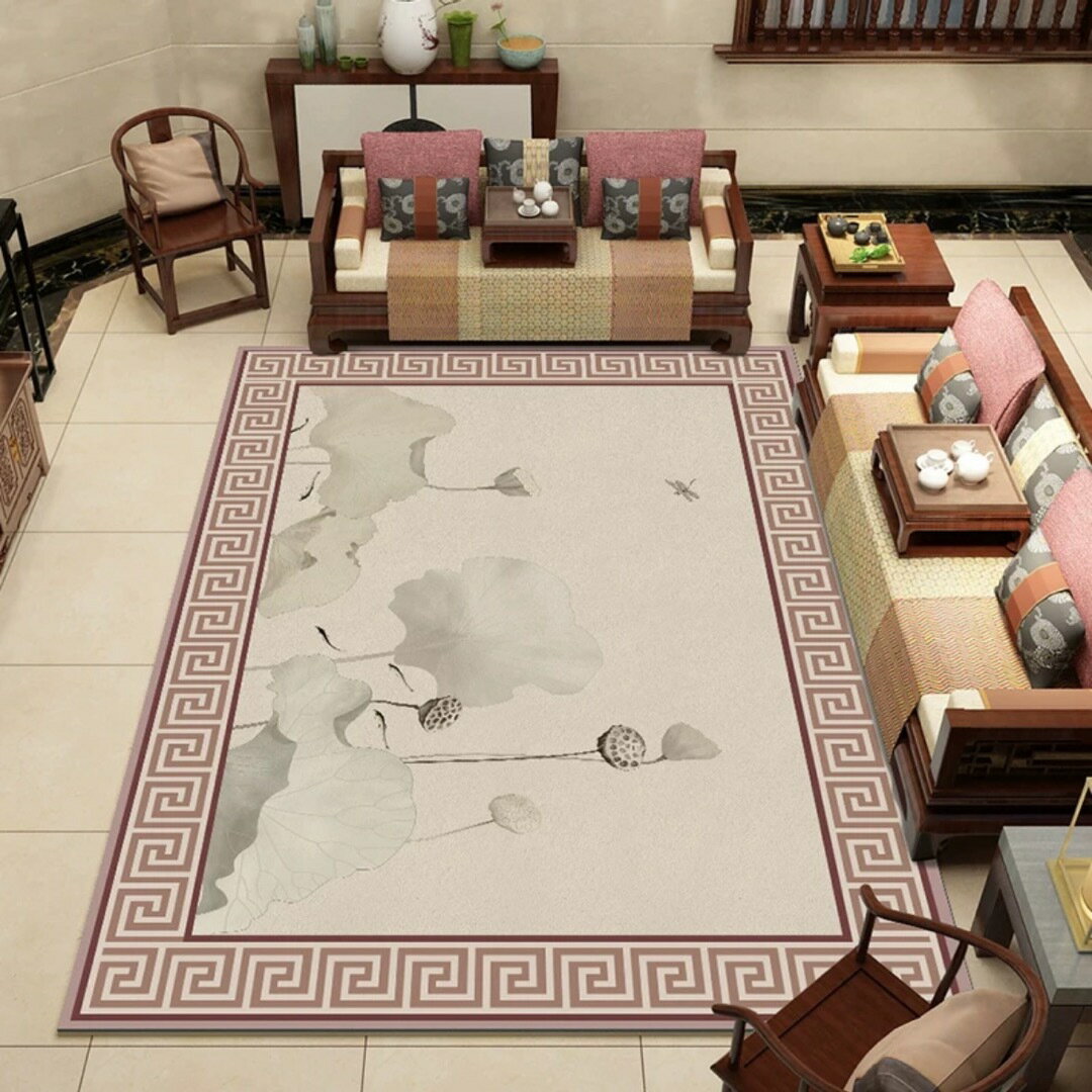 A032120ラグカーペット ラグマット 160x230cm ホットカーペット対応 玄関マット