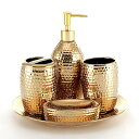 A032185高級ソープディッシュ サニタリー 洗面用具5点セット歯ブラシスタンド バス用品