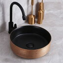 A032421高級洗面台 洗面ボウルセット 陶器 手水鉢 洗面器 蛇口 排水金具付き