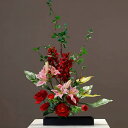 A037745造花 盆栽 インテリアフラワー お部屋の装飾 フラワーポット入り 造花ブーケ置物