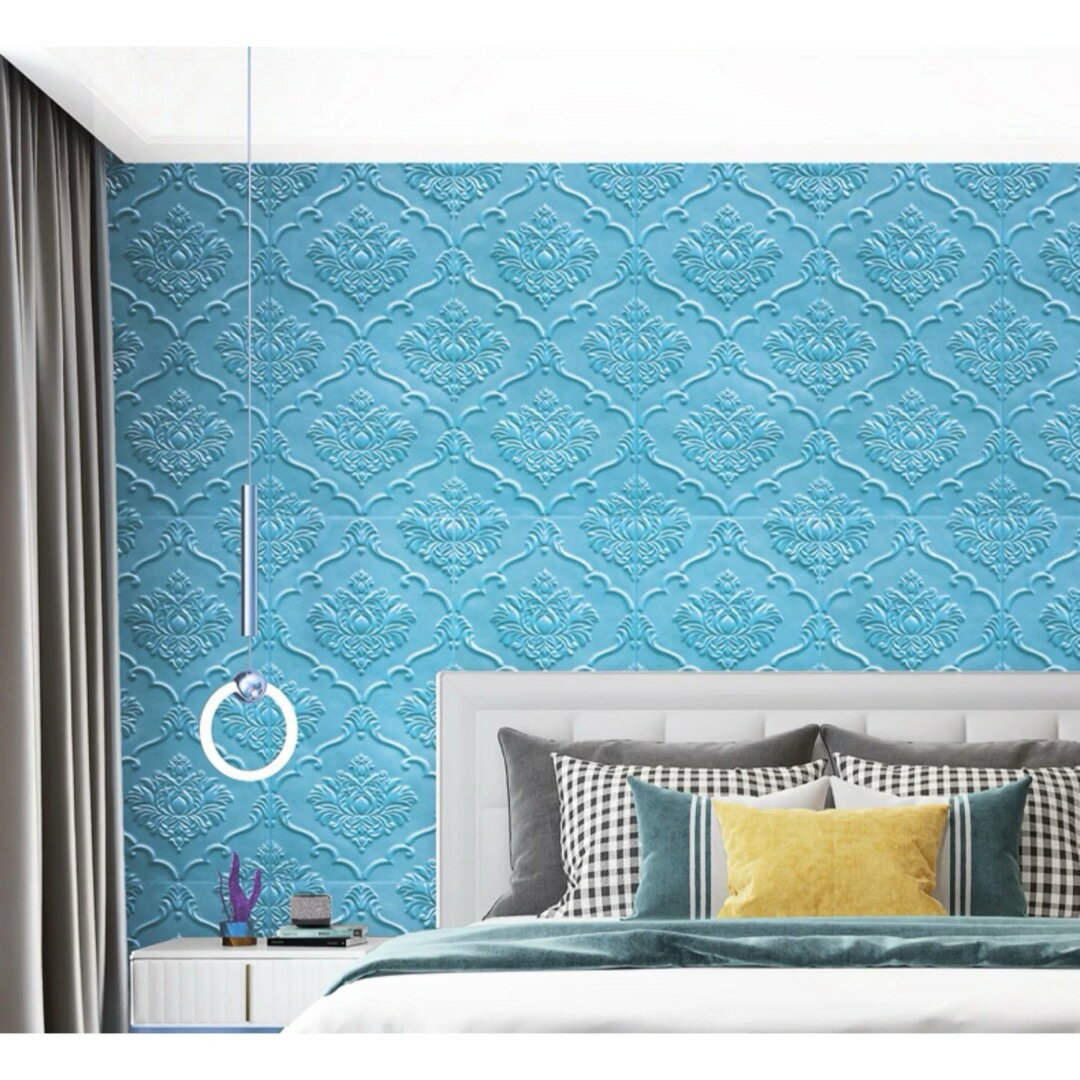 商品説明 ◆状態：新品◆材質：XPEエコ&nbsp;フォーム◆50枚&nbsp;70x70（cm)◆裏面に粘着性があり、はがすと、壁に貼ることができる3D壁紙◆防水&nbsp;汚い防止&nbsp;カビ防止◆貼り付け方は簡単。各場所に適用！◆...