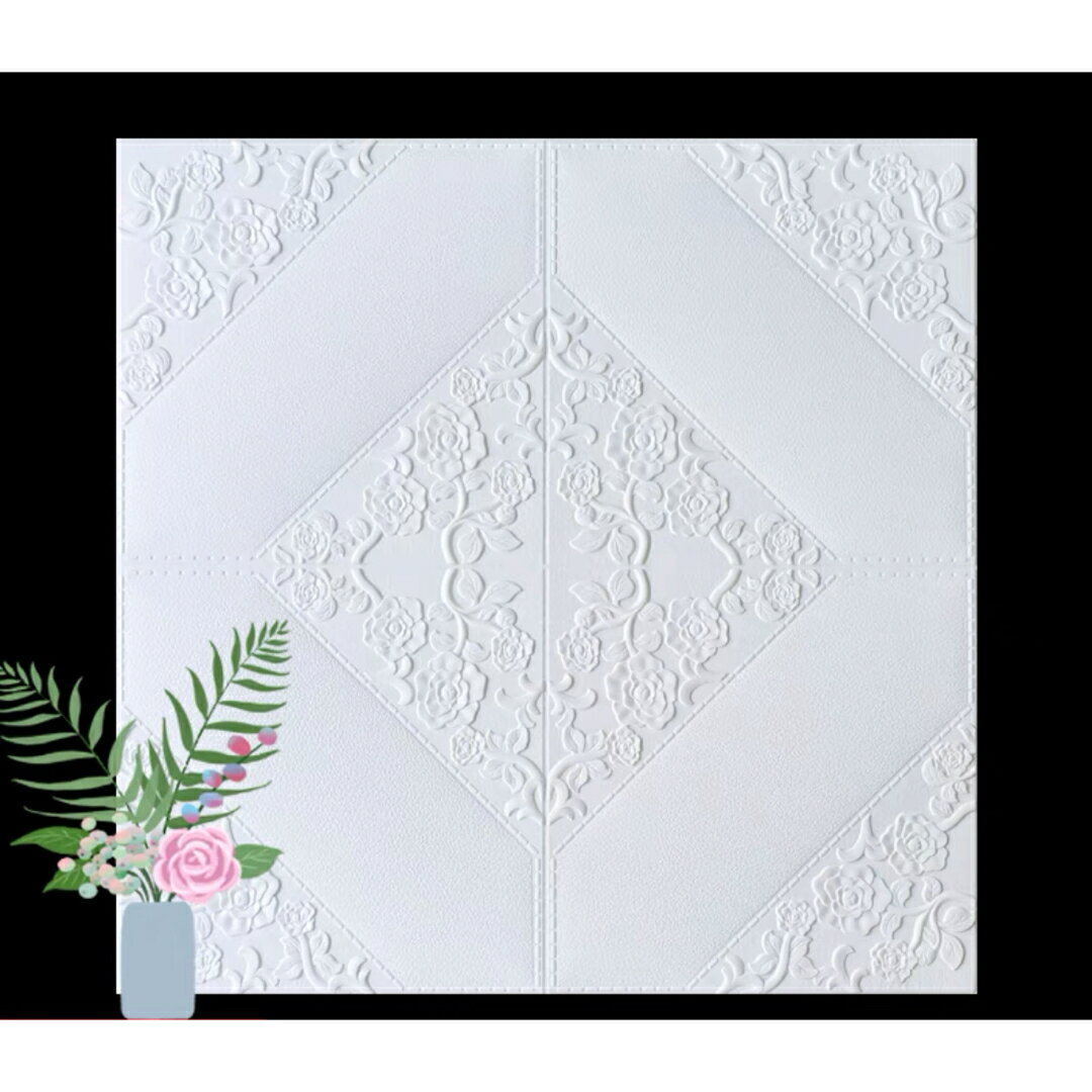 70x70cm 背景壁 3D立体レンガ模様壁紙 防水 汚い防止 カビ防止