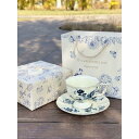 A038016ティー・コーヒーカップセット カップ&ソーサー1客セット .陶器ティーセット