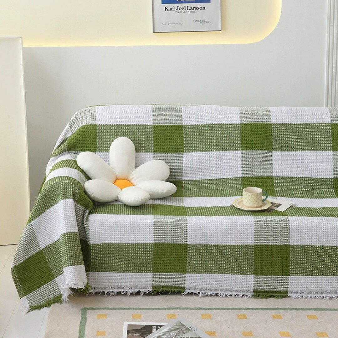 樂天商城 - A039215ソファーカバー ソファーシーツ3人掛けマルチカバー ．ソファー保護カバー ひざ掛