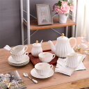 A041372ティー・コーヒーカップセット カップ&ソーサー6客セット .陶磁器ティーセット