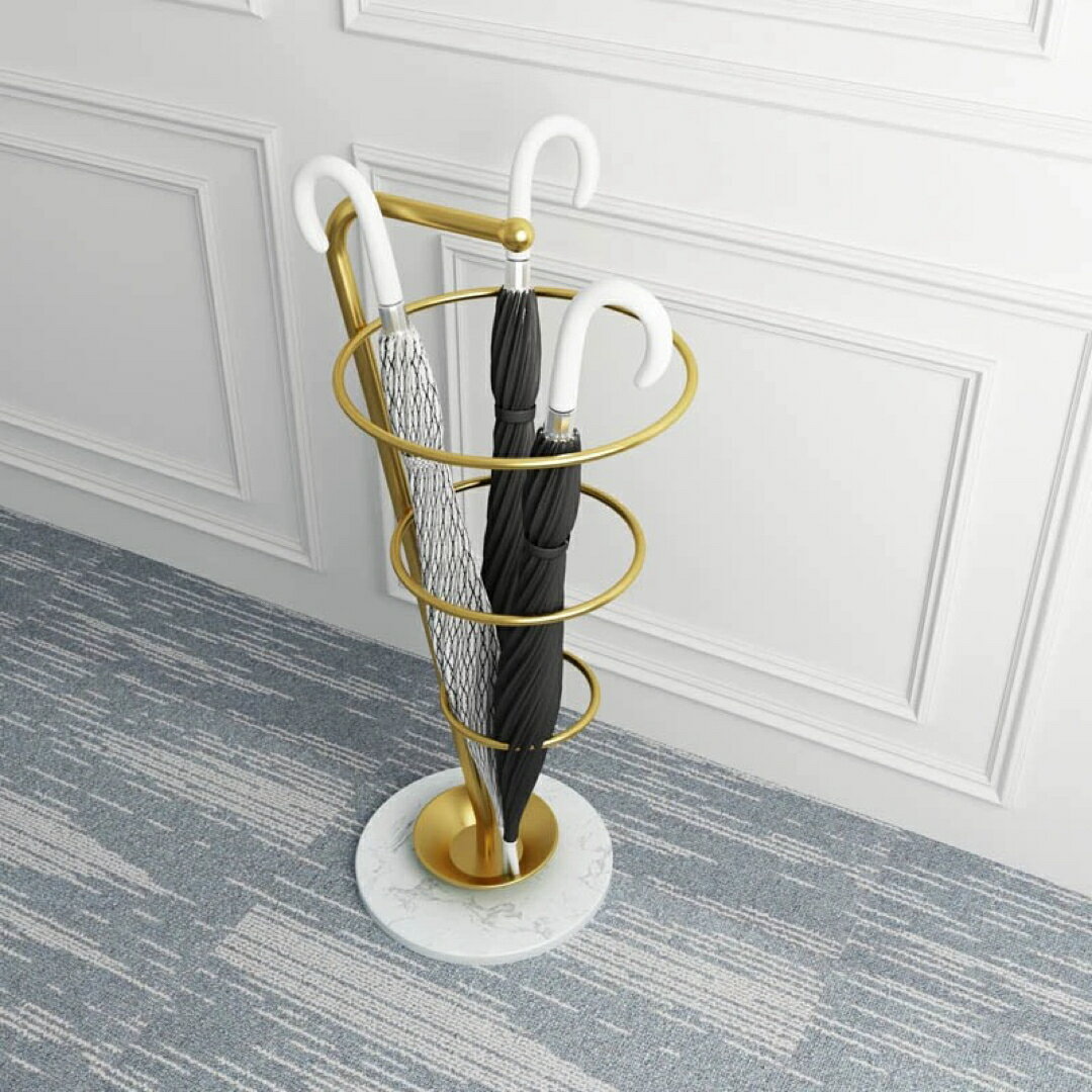 A033861大理石アンブレラスタンド 傘立コンパクト　傘収納 玄関収納 傘置き 傘スタンド