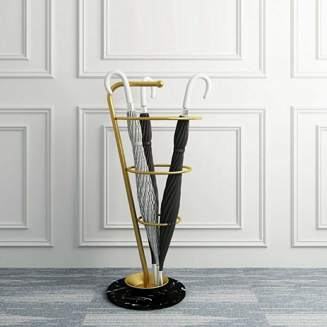 A033862大理石アンブレラスタンド 傘立コンパクト　傘収納 玄関収納 傘置き 傘スタンド