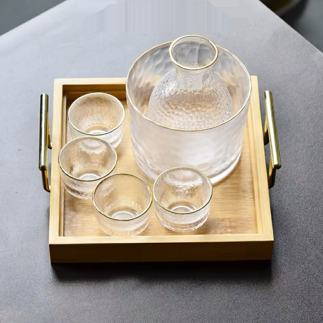 A033902高級酒器 酒器7点セット 徳利 焼酎 とっくり 酒燗器 保温器 温燗