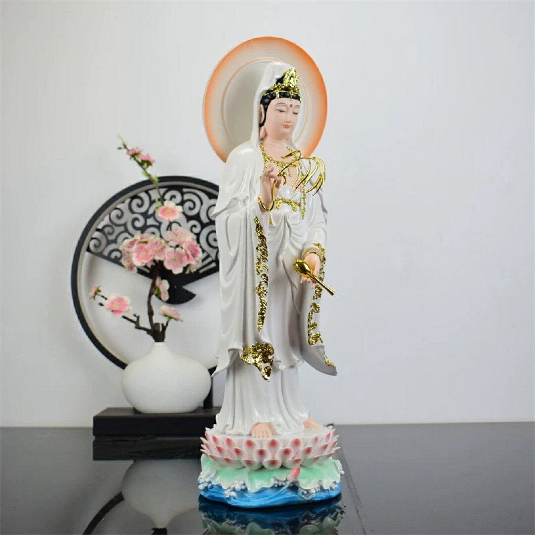 A036745仏像 観音菩薩 飾り物 置物 仏像収集 仏教美術 鑑賞置物 神様像仏像 風水
