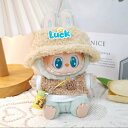 A034256新品3点セット ワンピースlabubuラブブぬいぐるみ服17cm着せ替え着ぐるみ