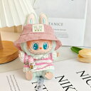 A034261新品3点セット ワンピースlabubuラブブぬいぐるみ服17cm着せ替え着ぐるみ