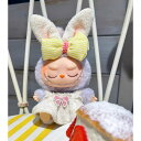 A034297新品2点セット ワンピースlabubuラブブぬいぐるみ服17cm着せ替え着ぐるみ