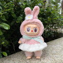 A034417新品2点セットlabubuラブブぬいぐるみ服17cm着せ替え着ぐるみ ワンピース