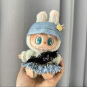 A034444新品2点セット labubuラブブぬいぐるみ服17cm着せ替え着ぐるみ