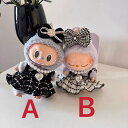 A034597新品3点セット ワンピースlabubuラブブぬいぐるみ服17cm着せ替え着ぐるみ