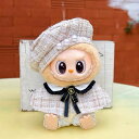 A034613新品3点セット labubuラブブ ぬいぐるみ服17cmドレス着せ替え 着ぐるみ