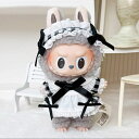 A034631新品2点セット ワンピースlabubuラブブぬいぐるみ服17cm着せ替え着ぐるみ