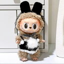 A034638新品2点セット ワンピースlabubuラブブぬいぐるみ服17cm着せ替え着ぐるみ