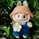 A034716新品2点セット ワンピースlabubuラブブぬいぐるみ服17cm着せ替え着ぐるみ