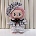 A034742新品3点セット labubuラブブ ぬいぐるみ服17cmドレス着せ替え 着ぐるみ