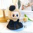A034774新品2点セット labubuラブブ ぬいぐるみ服17cmドレス着せ替え 着ぐるみ
