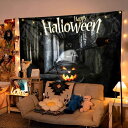 A035081ハロウィン タペストリー 壁掛け ポスター フォト 背景布 Halloween(3)