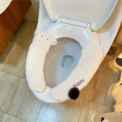 a063051便座カバー 便座クッション 洗える トイレカバー トイレ用品 羊 a063051便座カバー 便座クッション 洗える トイレカバー トイレ用品 羊