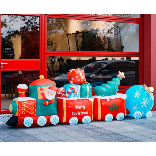 a063084クリスマス飾りサンタさん ライトアップ インフレータブル 膨らます庭 屋外装飾 a063084クリスマス飾りサンタさん ライトアップ インフレータブル 膨らます庭 屋外装飾