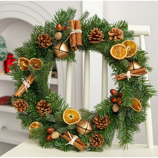 a063229クリスマスリース クリスマススワッグ 壁飾り 人工造花 デラックスリース a063229クリスマスリース クリスマススワッグ 壁飾り 人工造花 デラックスリース