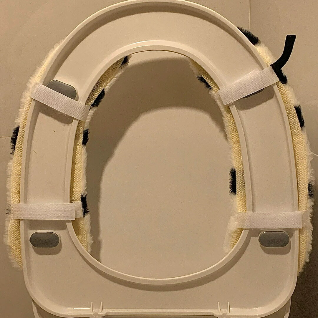 a063472便座カバー 便座クッション 洗える トイレカバー トイレ用品 犬