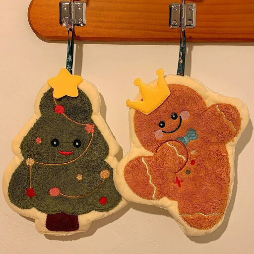 a063474ループタオル ループ付き ハンドタオル かわいい クリスマスバスルーム 吸水性 a063474ループタオル ループ付き ハンドタオル かわいい クリスマスバスルーム 吸水性