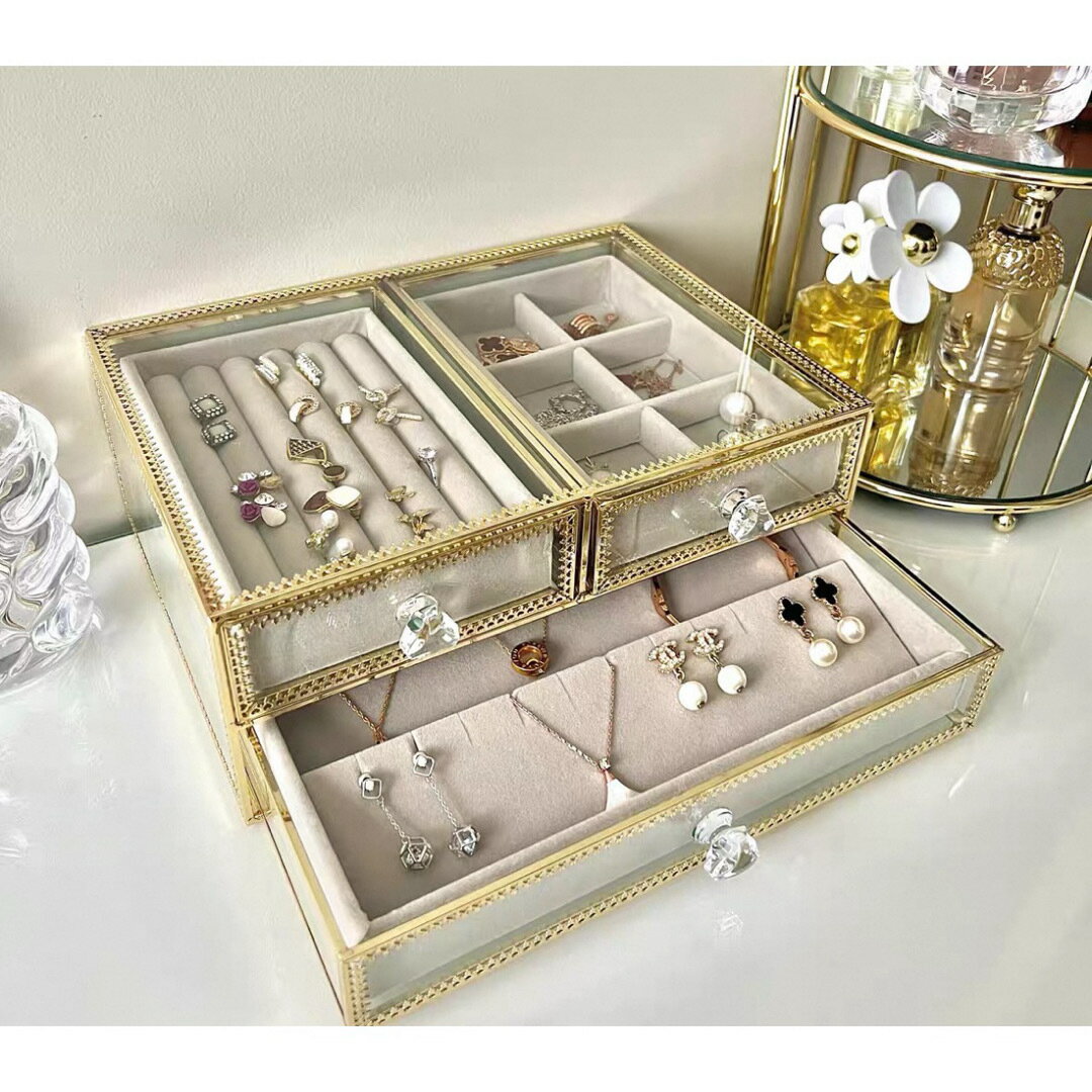 a063578ジュエリーボックス アクセサリーケース アクセサリー入れ収納 小物入れ便利