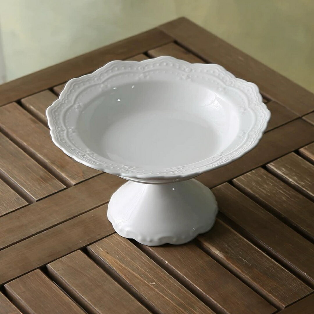 a063587ケーキ スタンド プレート 1段セット アフタヌーンティー フルーツ トレー 皿