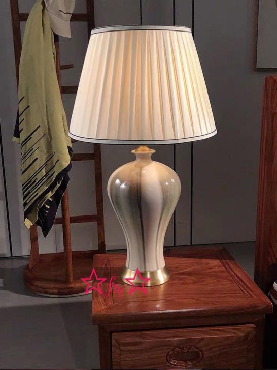 樂天商城 - A054496照明スタンドライト テーブルランプ デスクライト 卓上ステンド 高級陶器スタンド