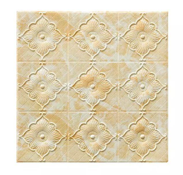 A04044150枚 70cm×70cm 背景壁 .3D立体レンガ模様壁紙 防水 汚い防止 カビ防止