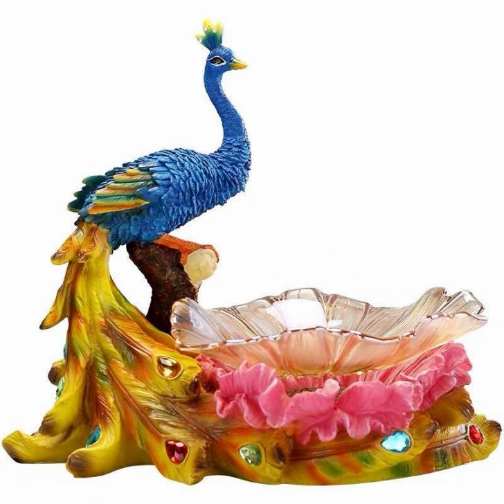 高級果物皿　盛り皿 お菓子皿 フルーツプレート、花柄豪華〜果物カゴ お菓子鉢