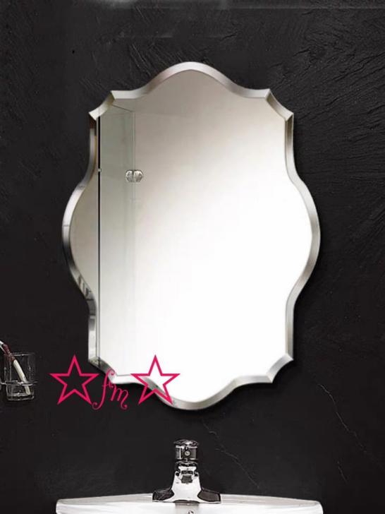 A026219壁掛け鏡 壁掛け ．壁掛けミラー ウォールミラー60x80cm 高級豪華鏡 アンティーク調(3)