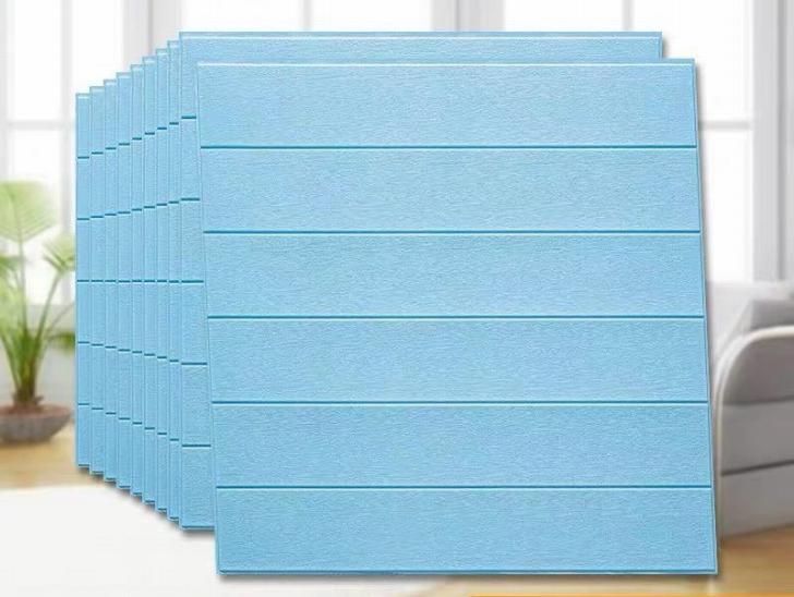 ◆厚さ：0.6cm◆状態：新品◆材質：XPEエコ フォーム◆50枚 70cm×70cm◆裏面に粘着性があり、はがすと、壁に貼ることができる3D壁紙◆防水 汚い防止 カビ防止◆貼り付け方は簡単。各場所に適用！◆手作業での採寸の為、若干誤差がある場合があります。ご了承下さい。◆新品、未使用なので、少し匂いがします。数日に置いて匂いが消えます。☆☆★★★★★★★★★★★★★☆☆◆お客様のご覧になっているモニター等により多少色が異なる場合がございます。あらかじめご了承ください。◆複数ご注文の場合やお急ぎの場合は必ず事前に納期のお質問をお願いいたします。◆サイズの誤差は多少発生します。ご了承下さい。☆☆★★★★★★★★★★★★★☆☆注意事項1、こちらの商品は海外製の新品です。撮影時の照明やPC環境によって実際の商品と色が違う場合があります。2、輸入品で日本語の説明がない場合があり、サポートもございませんので商品知識のある方のみ御注文下さい。3、ご注文について 代引き引き換え、局留めは受け付けておりません。4、取り扱っている商品は、海外・アジア製品になります。きちんと全ての商品の検品をしておりますが、日本製に比べると作りが甘い場合があります。完璧を求められる方は御注文をお控えください。5、初期不良、輸送中の破損等は返金対応させて頂きます。その際はご到着から2日以内にご連絡をお願い致し6、新品未使用品ですが、外箱に初期からのスレ、剥げ歪みなどあります7、この商品は、購入後発送まで8日程度を要しますので、ご理解の上ご購入頂きますようお願い致します上記理由の返品交換は承ることが出来ませんので予めご了承くださいませ。