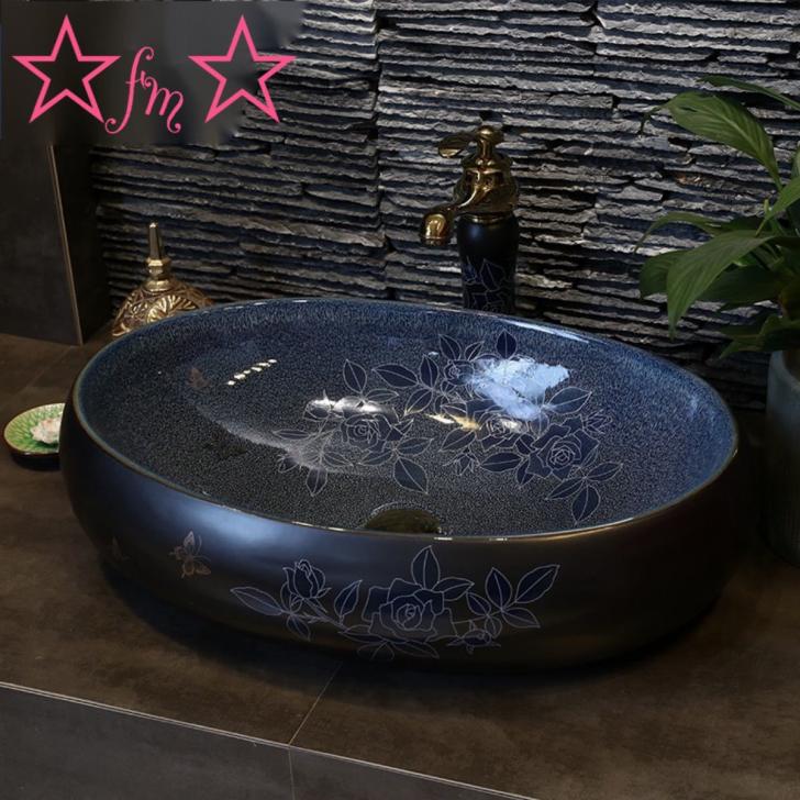 A026085置き型洗面ボウルセット 手洗い器デザイン ．陶磁器 手洗い鉢 洗面台 蛇口 排水ホース付き