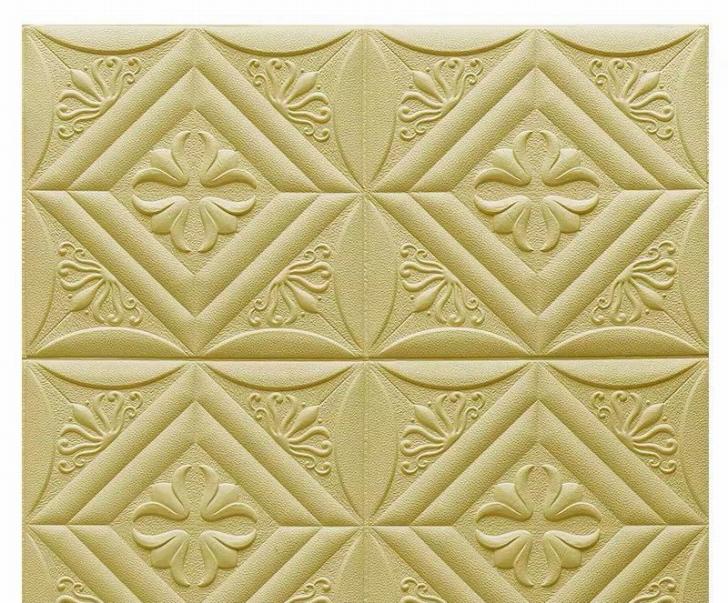 ◆厚さ：0.6cm◆状態：新品◆材質：XPEエコ フォーム◆50枚 70cm×70cm◆裏面に粘着性があり、はがすと、壁に貼ることができる3D壁紙◆防水 汚い防止 カビ防止◆貼り付け方は簡単。各場所に適用！◆手作業での採寸の為、若干誤差がある場合があります。ご了承下さい。◆新品、未使用なので、少し匂いがします。数日に置いて匂いが消えます。☆☆★★★★★★★★★★★★★☆☆◆お客様のご覧になっているモニター等により多少色が異なる場合がございます。あらかじめご了承ください。◆複数ご注文の場合やお急ぎの場合は必ず事前に納期のお質問をお願いいたします。◆サイズの誤差は多少発生します。ご了承下さい。☆☆★★★★★★★★★★★★★☆☆注意事項1、こちらの商品は海外製の新品です。撮影時の照明やPC環境によって実際の商品と色が違う場合があります。2、輸入品で日本語の説明がない場合があり、サポートもございませんので商品知識のある方のみ御注文下さい。3、ご注文について 代引き引き換え、局留めは受け付けておりません。4、取り扱っている商品は、海外・アジア製品になります。きちんと全ての商品の検品をしておりますが、日本製に比べると作りが甘い場合があります。完璧を求められる方は御注文をお控えください。5、初期不良、輸送中の破損等は返金対応させて頂きます。その際はご到着から2日以内にご連絡をお願い致し6、新品未使用品ですが、外箱に初期からのスレ、剥げ歪みなどあります7、この商品は、購入後発送まで9日程度を要しますので、ご理解の上ご購入頂きますようお願い致します上記理由の返品交換は承ることが出来ませんので予めご了承くださいませ。