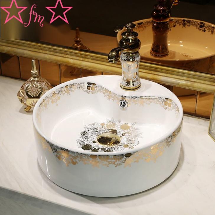 A012815置き型洗面ボウルセット 手洗い器 デザイン 陶磁器 手洗い鉢 洗面台 蛇口 排水ホース付き